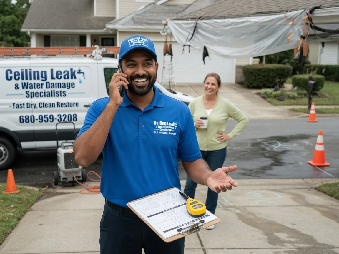 Ceiling Leak Cleanup Center Rutland, VT FAQs